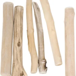 COHEALI 16 Pcs Fish Tank Decorations Christmas Decor Rustic Decor Aquarium Tree Root Natural Wood Sticks Craft Christmas Small Wood Blocks Christmas Log Sticks Xmas Party Wood Pieces Blank