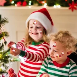 Christmas Temporary Tattoo Santa Claus Kids Tattoo Stickers 116 Pieces Waterproof Reindeer Candy Tree Socks Fake Tattoos Decoration For Girls Christmas Gift Makeup Party Face Body Tattoo Accessories 11 Christmas Temporary Tattoo Santa Claus Kids Tattoo Stickers 116 Pieces Waterproof Reindeer Candy Tree Socks Fake Tattoos Decoration For Girls Christmas Gift Makeup Party Face Body Tattoo Accessories -Xmas Mart Sales 61A77msdqML. SL1000