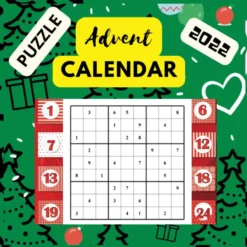 Puzzle Advent Calendar 2022: Sudoku Advent Calendar Christmas 24 Days Countdown With Solutions Ghift For Adult, Women, Men, Kids, Teens, Girls, Boys - Paperback Paperback – Advent Calendar, October 30, 2022
