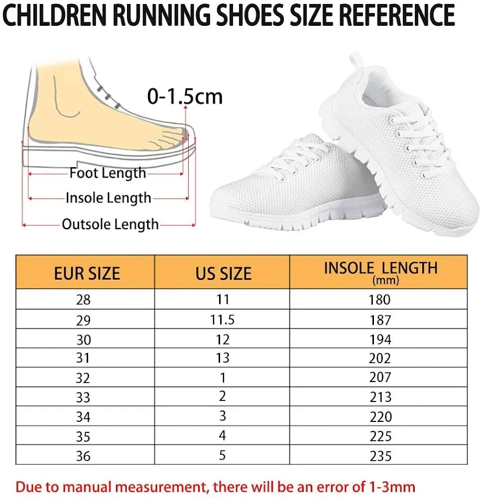 HOTYD Kids Halloween Sneakers For Boys Breathable Athletic Christmas Walking Shoes For Girls Most Comfortable Casual Classic Fashion Playing Sports Shoes 7 HOTYD Kids Halloween Sneakers For Boys Breathable Athletic Christmas Walking Shoes For Girls Most Comfortable Casual Classic Fashion Playing Sports Shoes - Image 5