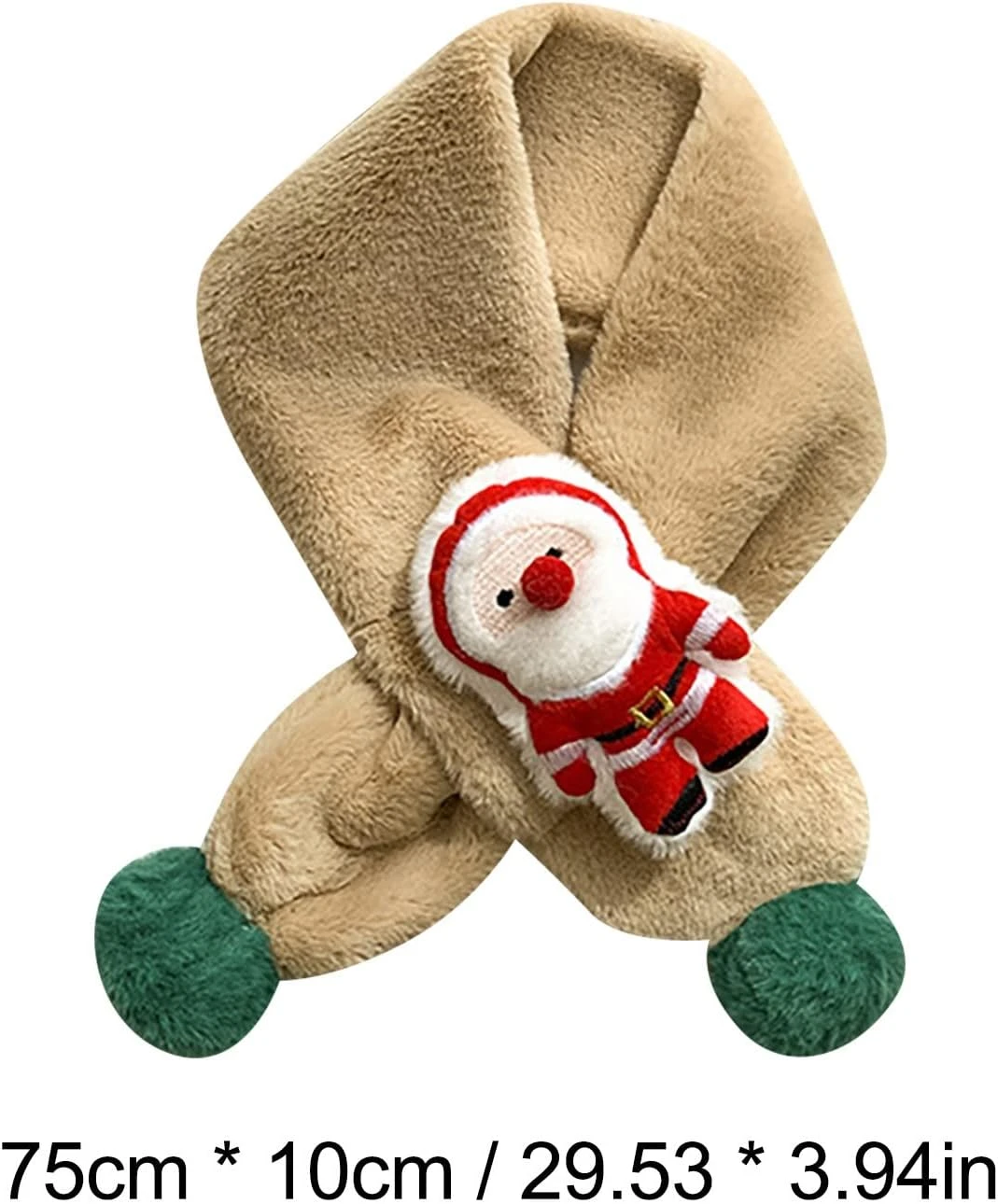 GENERIC Christmas Scarf For Kid Toddler Plush Warm Scarf Cute Snowman And Deer, Christmas Tree Pattern Winter Scarf For (3-B, A) 6 GENERIC Christmas Scarf For Kid Toddler Plush Warm Scarf Cute Snowman And Deer, Christmas Tree Pattern Winter Scarf For (3-B, A) - Image 4