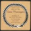 GENERIC Badass Case Manager Gifts, Case Manager Cuban Link Chain Bracelet, Keepsake Gifts For Case Manager, Message Card Birthday Christmas Gifts For Coworkers Keep Calm And Let The Case Manager Handle It -Xmas Mart Sales 61DjcCNhppL. AC UL1200