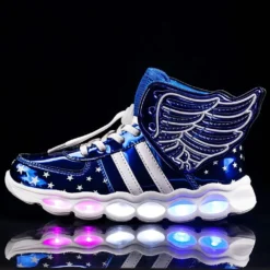 BFOEL Kids Light Up Shoes LED USB Charging Flashing Sneakers For Boys Girls Halloween Christmas -Xmas Mart Sales 61Duy gUGBS. AC UL1001