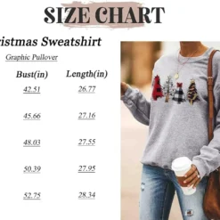 Barlver Women Christmas Fleece Sweaters Long Sleeve Fuzzy Sweatshirts Holiday Graphic Shirts -Xmas Mart Sales 61Dzmvt3bnL. AC UL1250