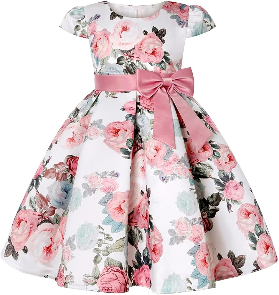 AIMJCHLD 6M-9T Toddler Girls Easter Christmas Wedding Pageant Party Formal Dresses 3 AIMJCHLD 6M-9T Toddler Girls Easter Christmas Wedding Pageant Party Formal Dresses