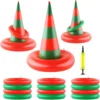Kobit Christmas Ring Toss Game Set Inflatable Christmas Tree Headband Inflatable Xmas Witch Hat With Pump Target Game Toys For Kids Family Christmas Party Game -Xmas Mart Sales 61GJGiU8xML. AC SL1500