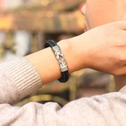 Coolvy Husband Gifts From Wife, To My Man I Love You Forever And Always Bracelet, Mens Braided Leather Bracelets, Boyfriend Anniversary Birthday Christmas Fathers Gifts For Men -Xmas Mart Sales 61K4pVkKCRL. AC UL1500