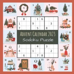 Sodoku Advent Calendar 2023: Advent Calendar 2023 Sodoku Puzzle Book, Countdown To Christmas Puzzle Book Activity, Christmas Gift Idea Paperback – Large Print, August 26, 2022