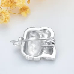 Penguin Pin Penguin Gifts Penguin Brooches 925 Sterling Silver Animal Christmas Jewelry For Women Sister Mom Mother -Xmas Mart Sales 61LLz7Ob1TL. AC UL1500