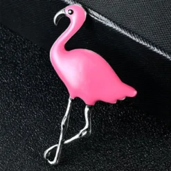 Flamingo Brooch Pin For Women Girls Pink Enamel Lapel Pin Lucky Bird Animal Corsage Badge Pins Accessories Jewelry For Cloth Dress Christmas -Xmas Mart Sales 61LiPWhR9AL. AC UL1000