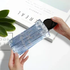 Glasses Pouch Eyeglasses Case - Christmas Blue Wooden Snowflake Squeeze Top Sunglasses Pouch Portable Leather Soft Eyewear Case For Women Men -Xmas Mart Sales 61MT1GYdxL. AC UL1200