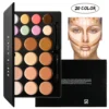 DE'LANCI True Complexion Contour Palette, La Catrina 20 Color Concealer Palette Professional, Natural Cream Contour Kit With Waterproof & Malleability Performance, Contouring Palette Cream For Christmas Makeup