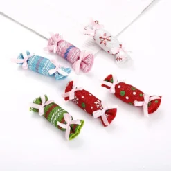 Amosfun 8Pcs Candy Dog Pet Toys Creative Cloth Candy Shaped Toys Interactive Pet Cat Chew Toys Kitten With Catnip Christmas Supplies For Pets Kittens Cats(Random Color) -Xmas Mart Sales 61OHei3ntPL. AC SL1005