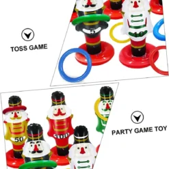 NOLITOY Inflatables 3pcs Ring Toy Inflatable Toys Outdoor Toys Outdoor Play Toys For Kids Christmas Kids Ring Toss Xmas Tree Ring Toss Game PVC Inflatable Toss Toy Cartoon Set -Xmas Mart Sales 61ON3zYTnfL. AC SL1301