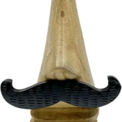 Personalized Wooden Eyeglass Holder Stand - Eyewear Stand For Men's Glasses - Nose Shaped Spectacle Holder - Gift For Grandpa Dad Father Uncle - Ideal For Father's Day Christmas Birthday