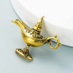 Vintage Aladdin Genie Lamp Brooch Pin For Women Girl Fashion Gold Tone Unique Crafts Lapel Pins Dress Accessories Birthday Christmas Party Jewelry Gift -Xmas Mart Sales 61P2k6xFW0L. AC UL1000