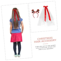 Toddmomy 1 Set Veil Bow Antler Headband Bride Veils For Wedding Nativity Costumes For Xmas Headwear Reindeer Costume Headdress Christmas Headdress Girls Veil Headband Mesh -Xmas Mart Sales 61Pm2jd2YDL. SL1500