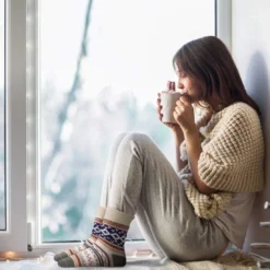 FYC Women Socks Winter - Gifts For Women - Warm Thick Soft Wool Socks Christmas Gifts Socks Cozy Crew Socks -Xmas Mart Sales 61QQeiaBpGL. AC UL1100