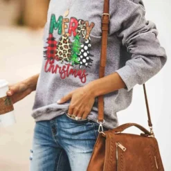 RETSUGO Womens Merry Christmas Sweatshirt Funny Christmas Tree Truck Graphic Pullover Casual Blouse Tops 11 RETSUGO Womens Merry Christmas Sweatshirt Funny Christmas Tree Truck Graphic Pullover Casual Blouse Tops -Xmas Mart Sales 61RRIKtb2tL. AC UL1334