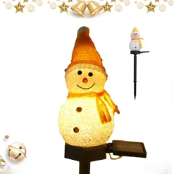 Solar Lights For Outside, Snowman Solar Landscape Light, Automatic Heat Resistant Decorative Christmas Lamp, Christmas Outdoor Decorative Light, Landscape Path Lights For Walkway Driveway Patio Yard -Xmas Mart Sales 61S7JorhdiL. AC SL1500