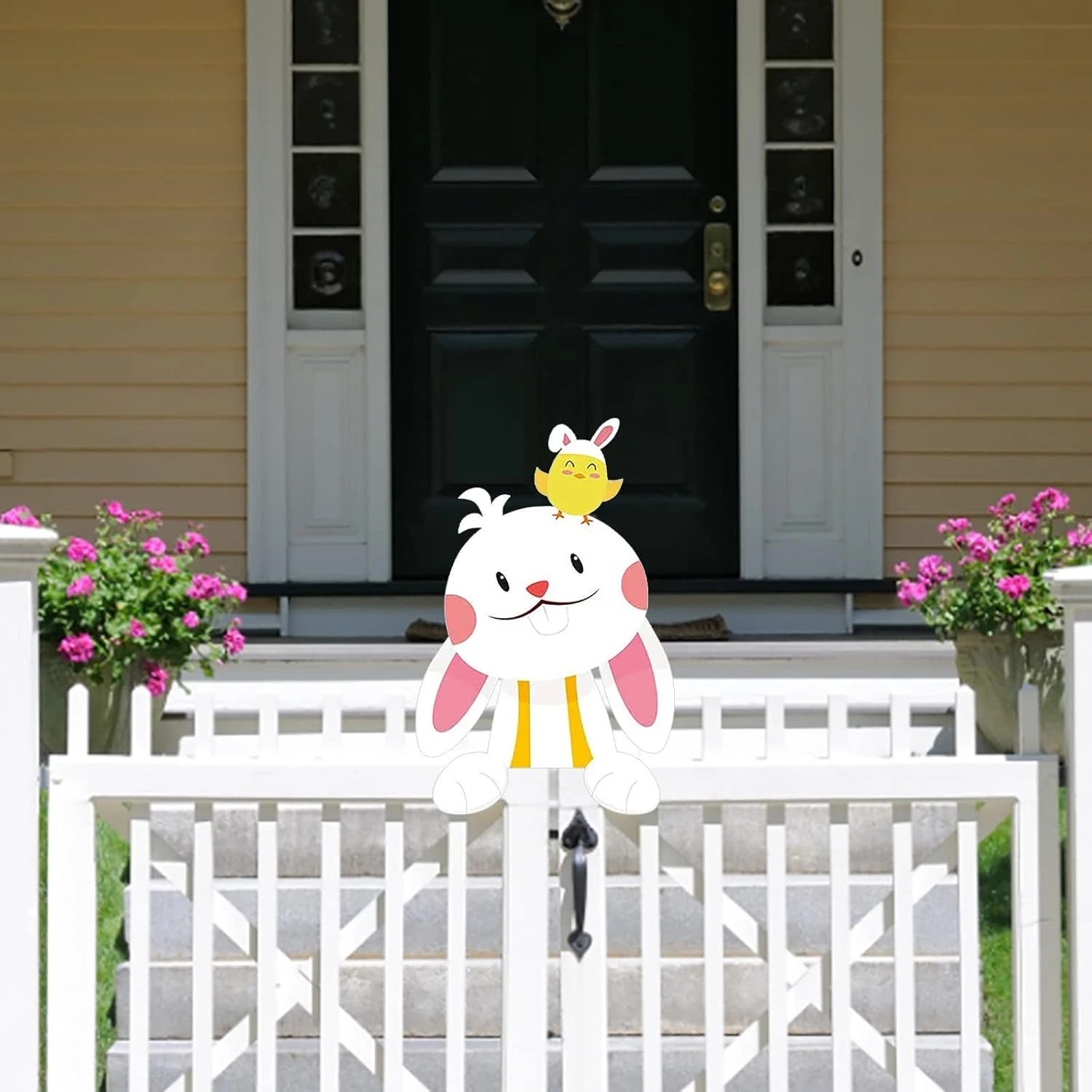 Decorations Fence At Festive Outdoor Fence Easter Occasions Animal The Home Decor And Teal Christmas Decorations (as Shown, One Size) 6 Decorations Fence At Festive Outdoor Fence Easter Occasions Animal The Home Decor And Teal Christmas Decorations (as Shown, One Size) - Image 4