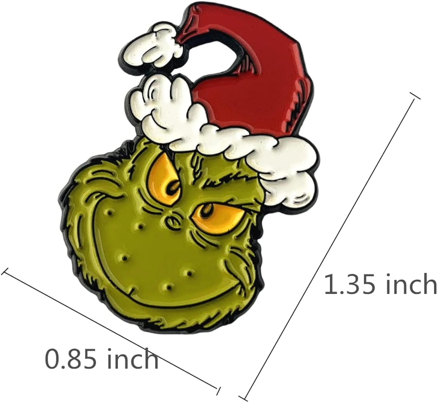 Dr Seus Stole Nightmare Before Christmas Pins, Environmental Zinc Alloy Pin, TV Movies Gifts Brooch For Boys, Girls And Women 4 Dr Seus Stole Nightmare Before Christmas Pins, Environmental Zinc Alloy Pin, TV Movies Gifts Brooch For Boys, Girls And Women - Image 2