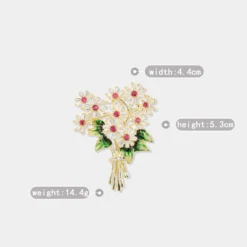 AILONMEI Elegant Pearl Flower Designer Brooch Pins Broches Costume Jewelry For Women Fashion Christmas Gift -Xmas Mart Sales 61Tdi1kveAL. AC UL1500