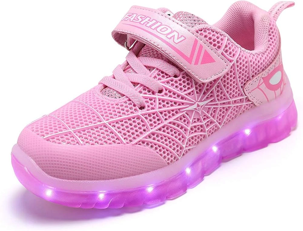 BFOEL Spider Light Up Shoes For Boys Girls Toddler Led Walking Sneaker With USB Charging Birthday Thanksgiving Christmas Day Best Gift 3 BFOEL Spider Light Up Shoes For Boys Girls Toddler Led Walking Sneaker With USB Charging Birthday Thanksgiving Christmas Day Best Gift