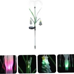 Abaodam 1pc Floor Lamp Christmas Lawn Decorations Solar Power Flower Lights Solar Powered Wall Lights Pine Tree Decor Outdoor Garden Lamps Stainless Steel Flashing Christmas Lights Elder 14 Abaodam 1pc Floor Lamp Christmas Lawn Decorations Solar Power Flower Lights Solar Powered Wall Lights Pine Tree Decor Outdoor Garden Lamps Stainless Steel Flashing Christmas Lights Elder -Xmas Mart Sales 61VsbdDPILL. AC SL1500