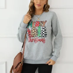 RETSUGO Womens Merry Christmas Sweatshirt Funny Christmas Tree Truck Graphic Pullover Casual Blouse Tops 14 RETSUGO Womens Merry Christmas Sweatshirt Funny Christmas Tree Truck Graphic Pullover Casual Blouse Tops -Xmas Mart Sales 61YZ2l vL. AC UL1421