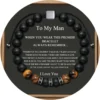 JoycuFF Tiger Eye Beaded Bracelets For Men To My Boyfriend Husband Son Brother Grandson Mens Bracelet Anniversary Birthday Christmas Father's Day Gifts For Him -Xmas Mart Sales 61Z8ktz6XTL. AC UL1500