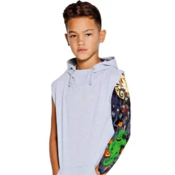 Konsait 12 Sheets Nightmare Before Christmas Large Full Arm Temporary Tattoos,Tumbler Tattoo, Temporary Sleeve Tattoos, Black Body Art Stickers Arm Tattoo For Kids Adults Halloween Party, Masquerade -Xmas Mart Sales 61ZCycmPaqL. SL1500