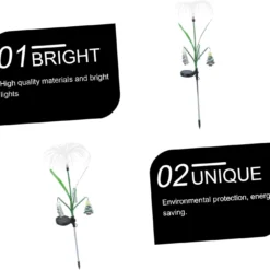 Abaodam 1pc Floor Lamp Christmas Lawn Decorations Solar Power Flower Lights Solar Powered Wall Lights Pine Tree Decor Outdoor Garden Lamps Stainless Steel Flashing Christmas Lights Elder 16 Abaodam 1pc Floor Lamp Christmas Lawn Decorations Solar Power Flower Lights Solar Powered Wall Lights Pine Tree Decor Outdoor Garden Lamps Stainless Steel Flashing Christmas Lights Elder -Xmas Mart Sales 61ZX38EipTL. AC SL1500