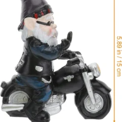 Gnomes Garden Gnome Statue Christmas Dwarf Ride Figurine Resin Christmas Garden Statue Art Sculpture For Christmas Garden Patio Lawn Gnomes Garden Decorations -Xmas Mart Sales 61ZZsU25uZL. AC SL1500