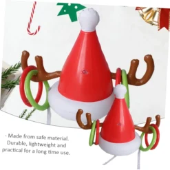 MUSISALY Inflatable Antler Hat Ferrule Inflatables Santa Claus Hat For Nativity Toys For Reindeer Antler Inflatable Christmas Toys Inflatable Toss Game Target Rings PVC -Xmas Mart Sales 61Zv9hxGkL. AC SL1262
