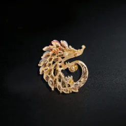 Rhinestone Hedgehog Animal Brooch Pin For Women Girls Unisex Gold Plated Fashion Blue Crystal Brooches Lapel Pins Cute Dress Accessories Easter Birthday Christmas Jewelry Gift -Xmas Mart Sales 61aCfHIUO8L. AC UL1000