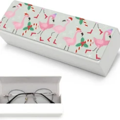 Christmas Santa Flamingo Unisex Glasses Case Portable Fashion Protective Box Eye Glasses Holder Container 14 Christmas Santa Flamingo Unisex Glasses Case Portable Fashion Protective Box Eye Glasses Holder Container -Xmas Mart Sales 61aONklmLKL. AC SL1500