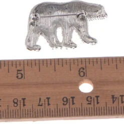 Alilang Women's Polar Bear Brooch Clear Crystals Christmas Winter Holiday Gift Pin Shawl Scarf Brooch -Xmas Mart Sales 61b62qyqoL. AC UL1400