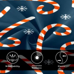 KIOPLYET Christmas Candy Cane Girls Bathing Suit 2-Piece Swimsuit Bikini Swimwear -Xmas Mart Sales 61cpBbO6mBL. AC UL1448