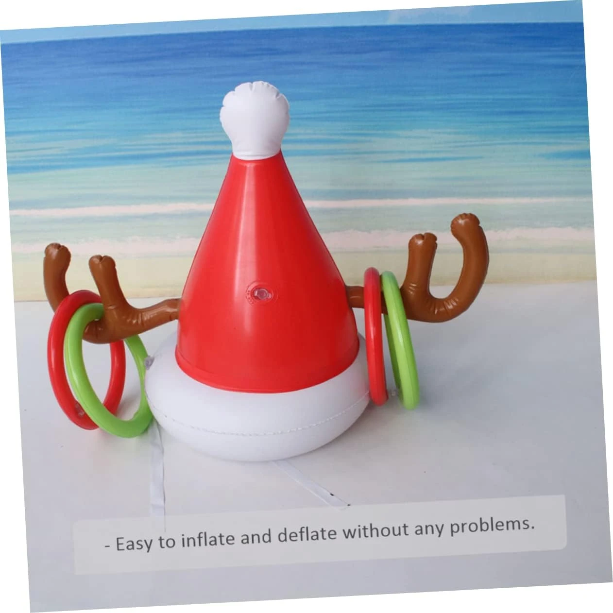 Inflatable Antler Hat Ferrule Toy Playset Inflatable Toys For Toys For Outside Ring Toss Toy Ring Toss Inflatable Toss Game Christmas Party Activity Inflatable Rings 7 Inflatable Antler Hat Ferrule Toy Playset Inflatable Toys For Toys For Outside Ring Toss Toy Ring Toss Inflatable Toss Game Christmas Party Activity Inflatable Rings - Image 5