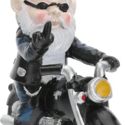 Gnomes Garden Gnome Statue Christmas Dwarf Ride Figurine Resin Christmas Garden Statue Art Sculpture For Christmas Garden Patio Lawn Gnomes Garden Decorations -Xmas Mart Sales 61eDdPpsAVL. AC SL1500