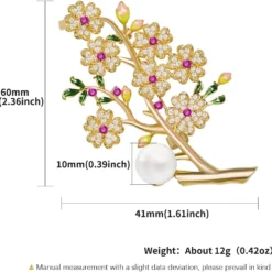 JadeAngel Brooches For Women Shiny Zirconia Broach Jewelry Fashion Brooch Pins Gift For Christmas Birthday Wedding -Xmas Mart Sales 61edESkweIL. AC UL1001