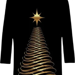 3/4 Sleeve Shirts For Women Crewneck Christmas Tunic Tops Sparkly Neon Starry Print Novelty Xmas Party Shirt Blouses 11 3/4 Sleeve Shirts For Women Crewneck Christmas Tunic Tops Sparkly Neon Starry Print Novelty Xmas Party Shirt Blouses -Xmas Mart Sales 61jT7k2HcRL. AC UL1500
