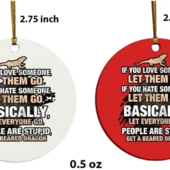 Get A Bearded Dragon Reptile Apparel Christmas Ornament 11 Get A Bearded Dragon Reptile Apparel Christmas Ornament -Xmas Mart Sales 61nPs0IViKL. AC SL1000