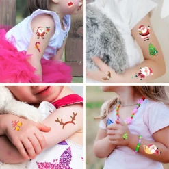 210 Pieces Christmas Temporary Tattoos For Kids Stocking Stuffers Santa Claus Christmas Tree Snowman Waterproof Tattoos Stickers For Christmas Holiday Party Birthday Decorations 16 Sheets -Xmas Mart Sales 61pSZ8BjLUL. SL1000