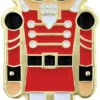 PinMart's Festive Nutcracker Holiday Christmas Enamel Lapel Pin