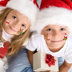 Christmas Temporary Tattoo For Kids Adult, 144 Pcs Assorted Cute Designs Stick Xmas Holiday Birthday Party Favors -Xmas Mart Sales 61pgrc4F8AL. AC SL1500
