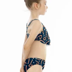 KIOPLYET Christmas Candy Cane Girls Bathing Suit 2-Piece Swimsuit Bikini Swimwear -Xmas Mart Sales 61r5aZCYKL. AC UL1500