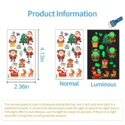 Awinmay Luminous Christmas Temporary Tattoos For Kids - 120 Pieces Christmas Glow In The Dark Tattoos For Boys And Girls,Christmas Gifts Christmas Party Favors For Kids Goody Bag Stuffers 10 Sheets -Xmas Mart Sales 61rZq4YaQOL. SL1000