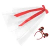 Amosfun 1 Set Veil Bow Tiara For Girls Bride Veils For Wedding Costumes Christmas Costume Accessories Antler Hairband Christmas Veil Mesh Christmas Hair Accessory Girls Veil Headband -Xmas Mart Sales 61sX9gkWvL. SL1500